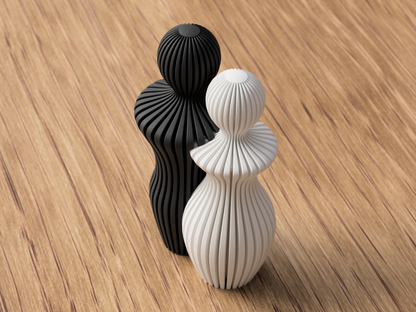 Minimalist Couple Statue