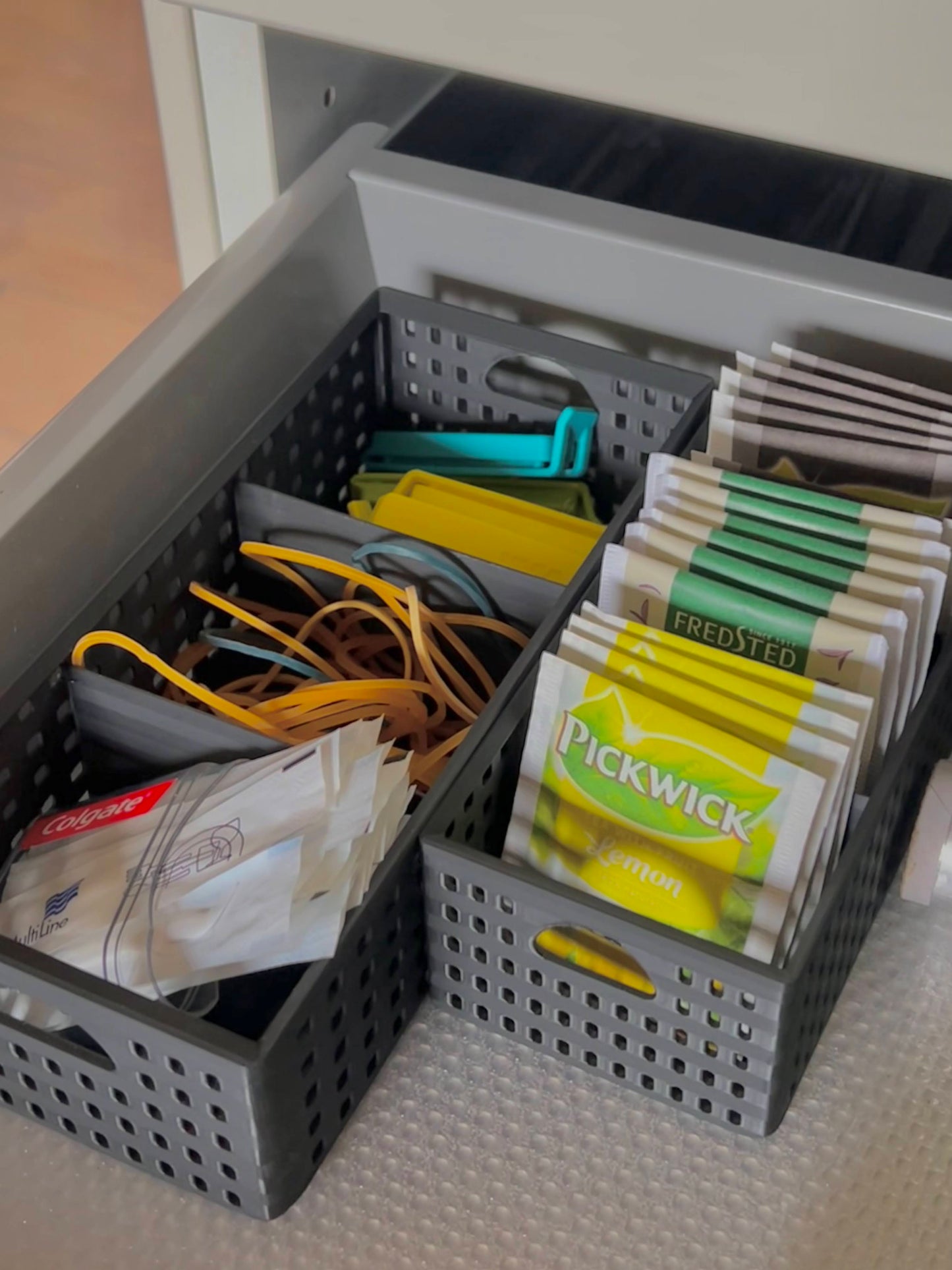 Køkkenpakkeorganisator