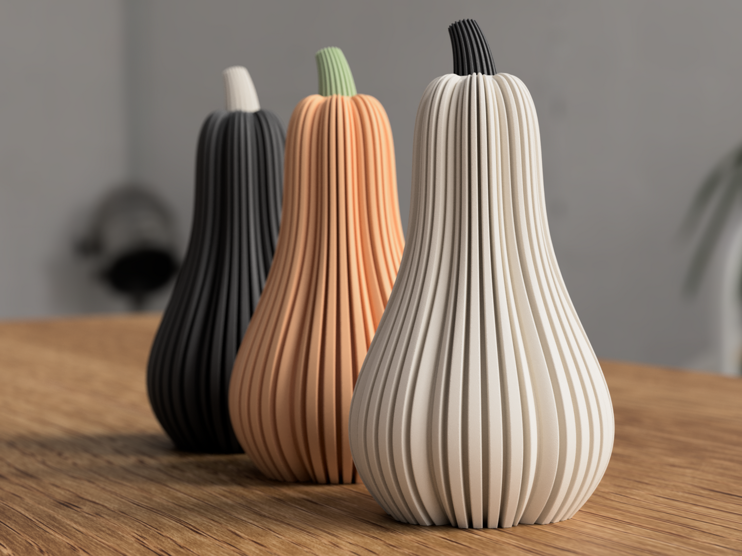 Halloween Pumpkin Tall | Minimalist Elegance for Every Season