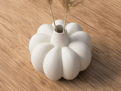 Pumpkin Vase | Minimalist Elegance for Every Season