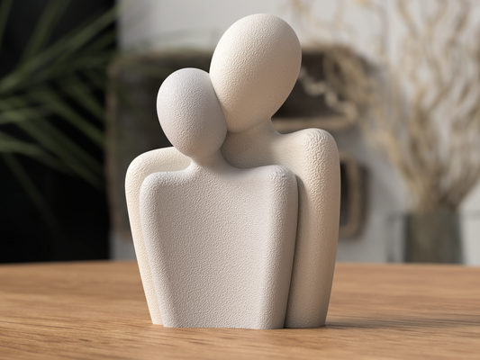 Modern Couple Statue