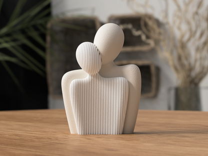 Modern Couple Statue